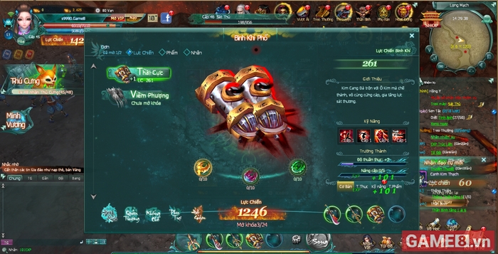 Chơi thử bản Việt hóa game online kiếm hiệp Binh Khí Phổ