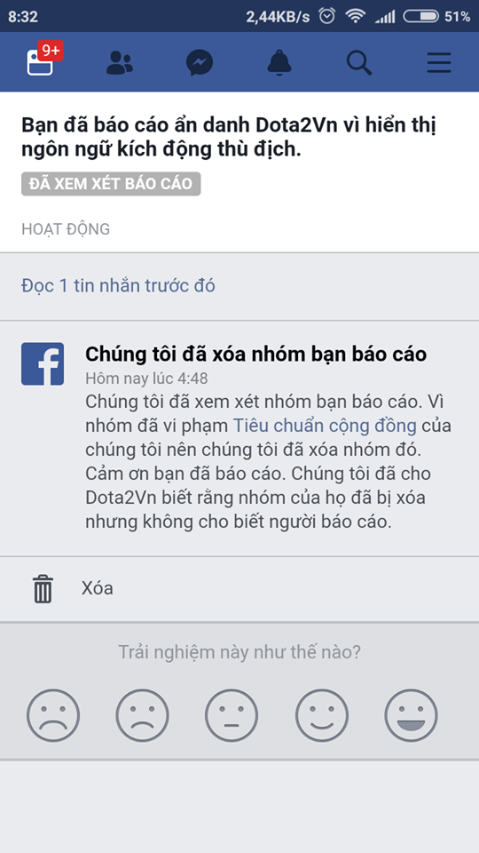 Cầm đầu tấn công Beatvn, groups Facebook đông game thủ nhất Việt Nam Dota2Vn bị xóa sổ?