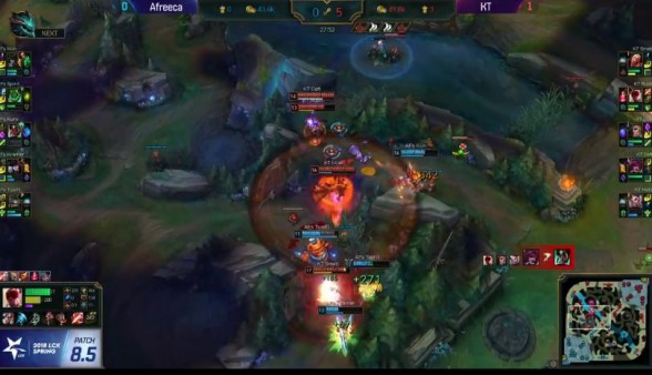 LMHT: Ra mắt con bài tẩy Rush với Lee Sin, KT Rolster hủy diệt hoàn toàn đội thứ 2 trên BXH Afreeca Freecs