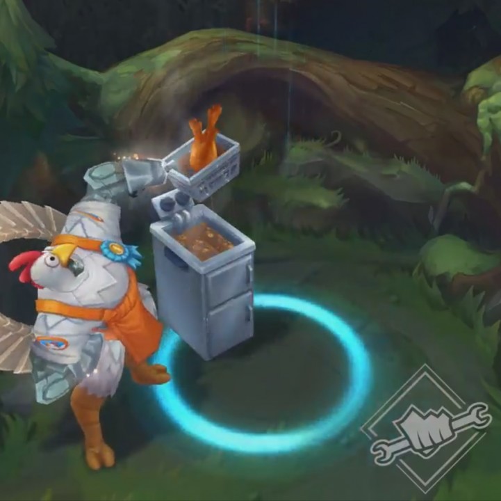 LMHT: Đau ruột với 3 trang phục Cá Tháng Tư: Galio hóa gà, Sivir Giao Pizza, Hextech Alistar