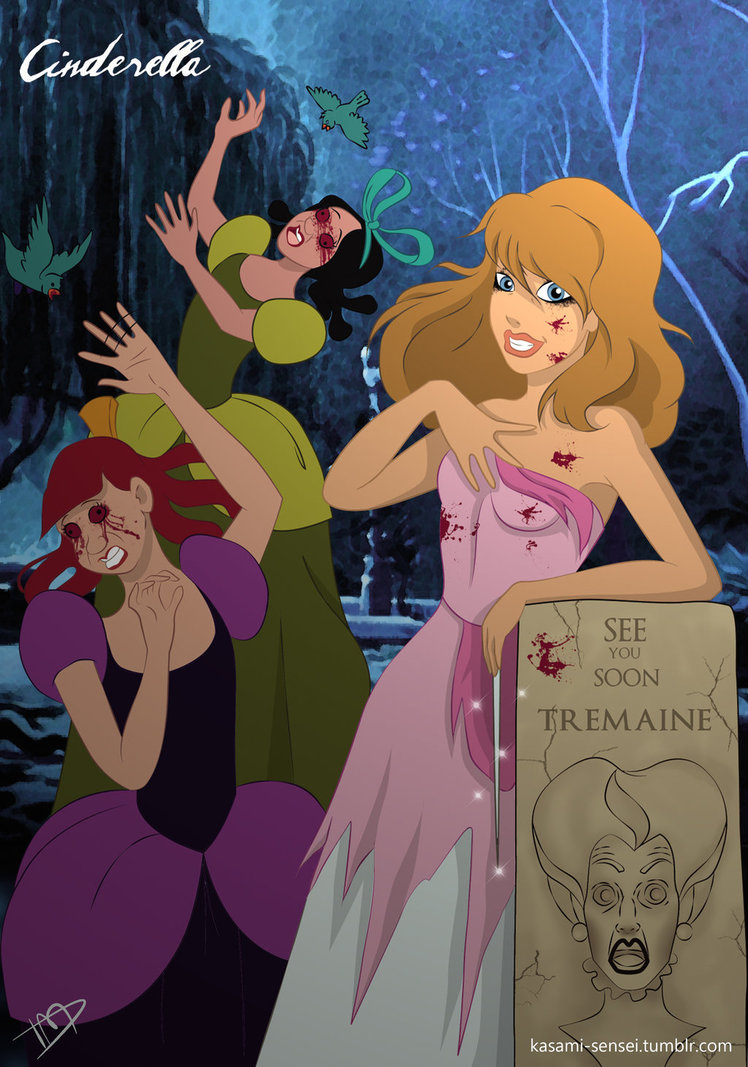 Khi dàn công chúa Disney trở nên đổ đốn và...đóng vai ác?