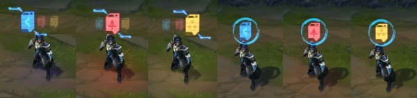 LMHT: Chi tiết hình ảnh ba trang phục Vũ Khí Tối Thượng mới của Riven, Shen, Twisted Fate