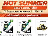 FIFA Online 4 chơi lớn tặng 1,000,000 BP cho tất cả game thủ với sự kiện Hot Summer