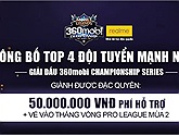 VEC Fantasy Main và Buffalo Esports tiến bước vào chung kết giải 360mobi Championship Series