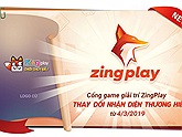 Cổng game giải trí ZingPlay công bố thay đổi logo