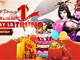 Sinh nhật 1 tuổi - Thiên Long Kiếm gửi tặng hàng loạt quà “khủng” tới game thủ