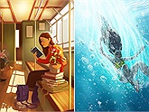 Bộ tranh này sẽ khiến bạn tiếc đứt ruột khi chia tay cái nóng oi ả của mùa hè