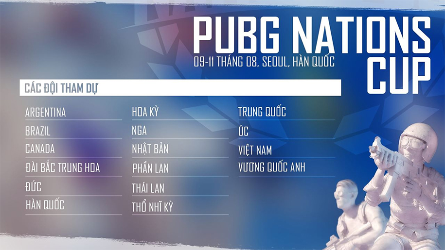 PUBG National Cup 2019: All Star Việt Nam xuất sắc đạt top 2 trên BXH