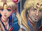 Cười bò với loạt tác phẩm hưởng ứng trào lưu "Vẽ lại Sailor Moon" của cư dân mạng