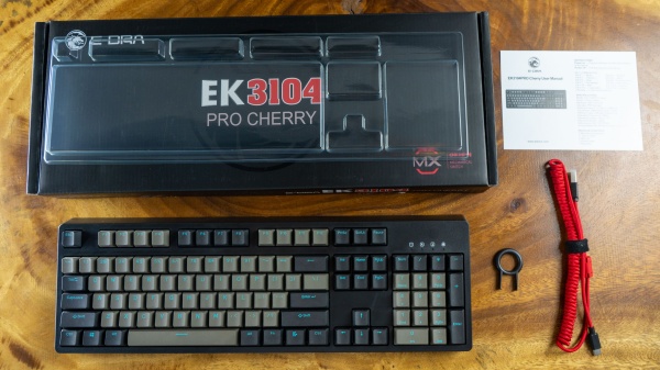 Mổ bụng phím cơ gây sốt EK3104Pro Cherry flagship mới nổi nhà E-Dra