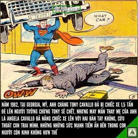 Bà mẹ nâng chiếc xe 1,5 tấn bằng tay không cứu sống con trai.