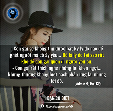 Con gái phức tạp vậy đó.