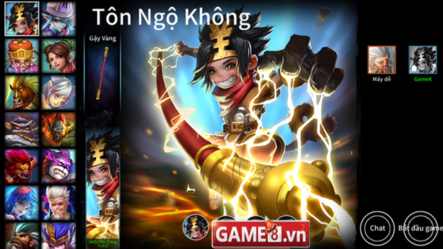 Tây Du Đại Chiến có lối chơi giống game MOBA trên PC
