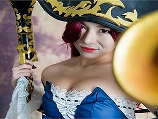 Cosplay Miss Fortune cực Chất và Sexy
