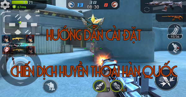 Hướng dẫn tải game Chiến Dịch Huyền Thoại Hàn Quốc