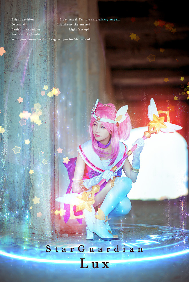 Không thể bỏ lỡ bộ ảnh Cosplay Lux Vệ Binh Tinh Tú đáng yêu
