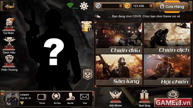 Trải nghiệm “cây nhà lá vườn” cùng game Combat Shooter Mobile