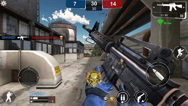 Trải nghiệm “cây nhà lá vườn” cùng game Combat Shooter Mobile