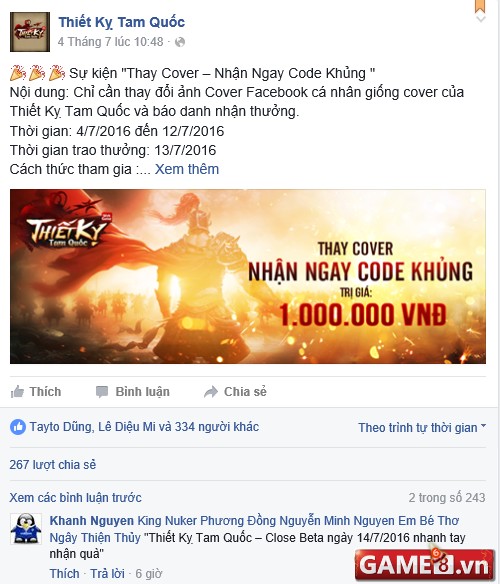 Thiết Kỵ Tam Quốc game ảnh 1