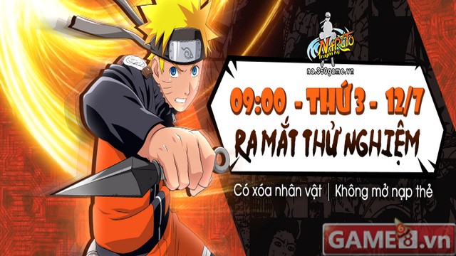 Webgame Naruto Truyền Kỳ đã chính thức ra mắt 