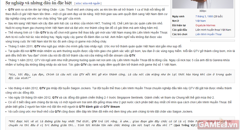 Trang Wikipedia Tiếng Việt của "Quả trứng vịt" bựa nhất mà tôi từng xem!