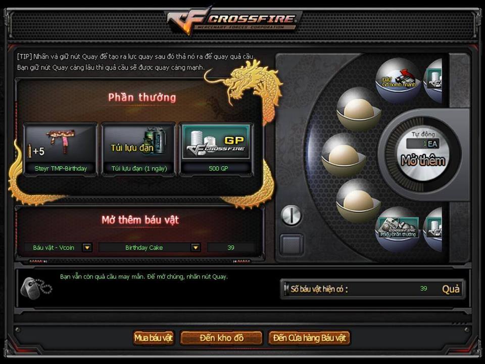 TMP - Birthday: Phi&ecirc;n bản sinh nhật Đột K&iacute;ch 8 tuổi của Steyr TMP với lượng đạn tăng cường.