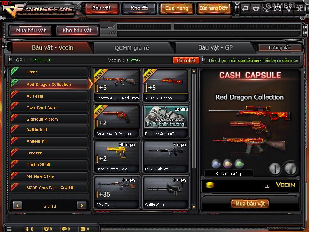 Gói QCMM Red Dragon Collection với vũ khí mới Beretta AR-70 Red Dragon