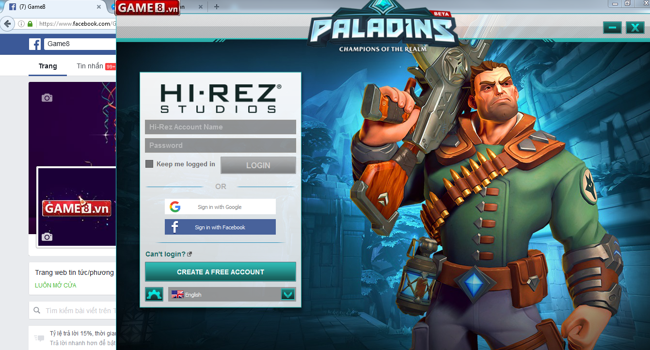 Paladins - kỳ phùng địch thủ của overwatch