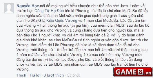 Chủ clan MEDUSA bị tố cáo lừa đảo