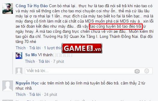 Chủ clan MEDUSA lừa đảo, tuyên bố bùng tiền