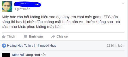 hoa mắt