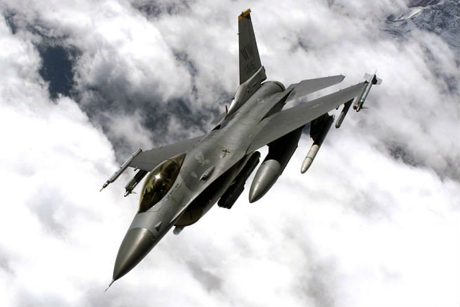 F-16 đã bay trên bầu trời của trên 25 quốc gia trên thế giới