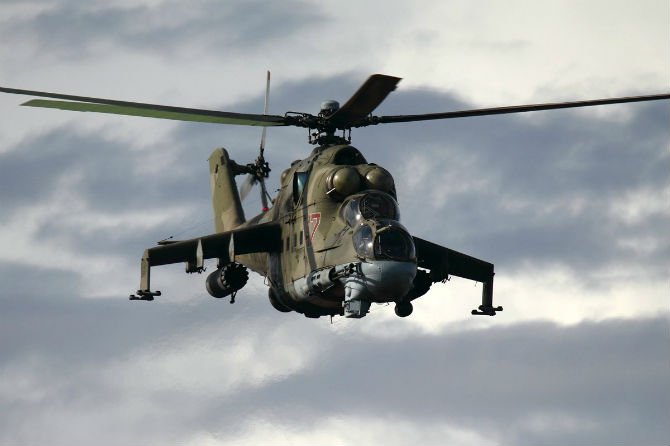 Chiến cơ Mi-24 của Nga là "cánh chim quay" khỏe nhất trên toàn thế giới.
