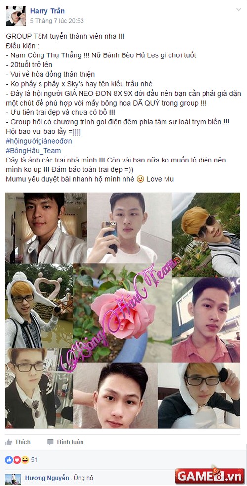 Không ngờ số lượng nam giới chơi game Ngôi Sao Thời Trang cũng chẳng thua kém gì LMHT