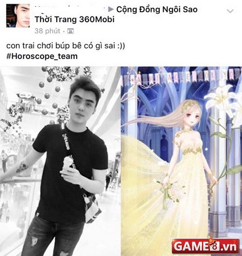 Không ngờ số lượng nam giới chơi game Ngôi Sao Thời Trang cũng chẳng thua kém gì LMHT