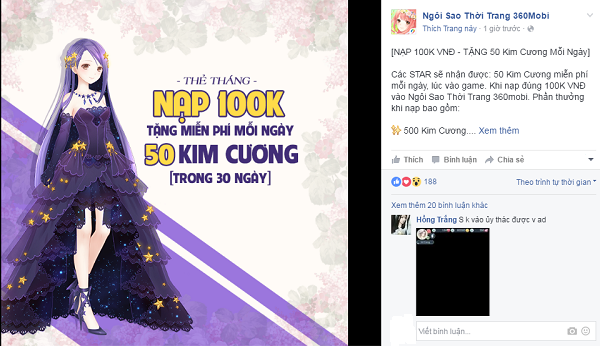 Con gái nạp tiền triệu 1 ngày vào game này thì nói gì đàn ông chúng tôi?