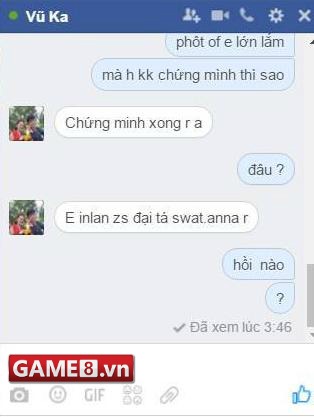 Khẳng định onlan với đại tá Swat Anna