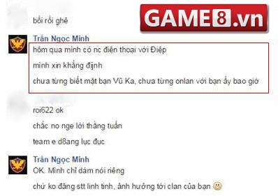 Anh Minh khẳng định không hề biết Vũ Ka