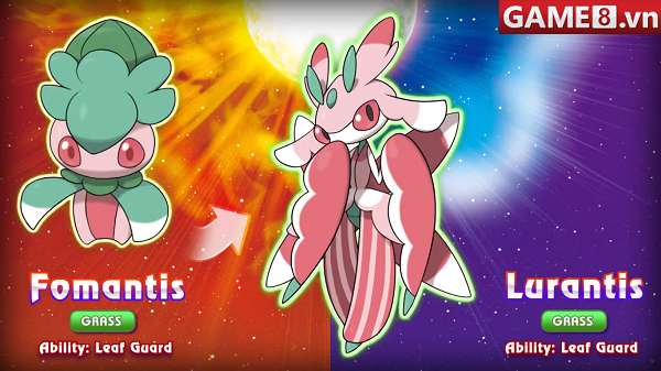 Lurantis là Pokémon đầu tiên học được chiêu thức Solar Blade