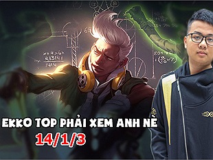 Chán cảnh "rừng rú" SofM mang Ekko lên top bán hành cho Insec và đồng bọn