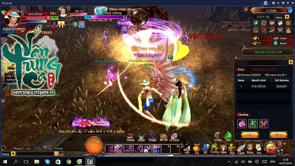 game vân trung ca