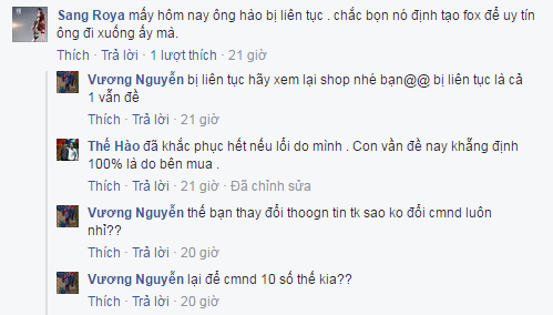 Shop Đột K&iacute;ch bị tố l&agrave;m ăn thiếu tr&aacute;ch nhiệm