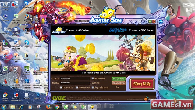 Hướng dẫn cách nhận và nhập giftcode Avatar Star của VTC Game