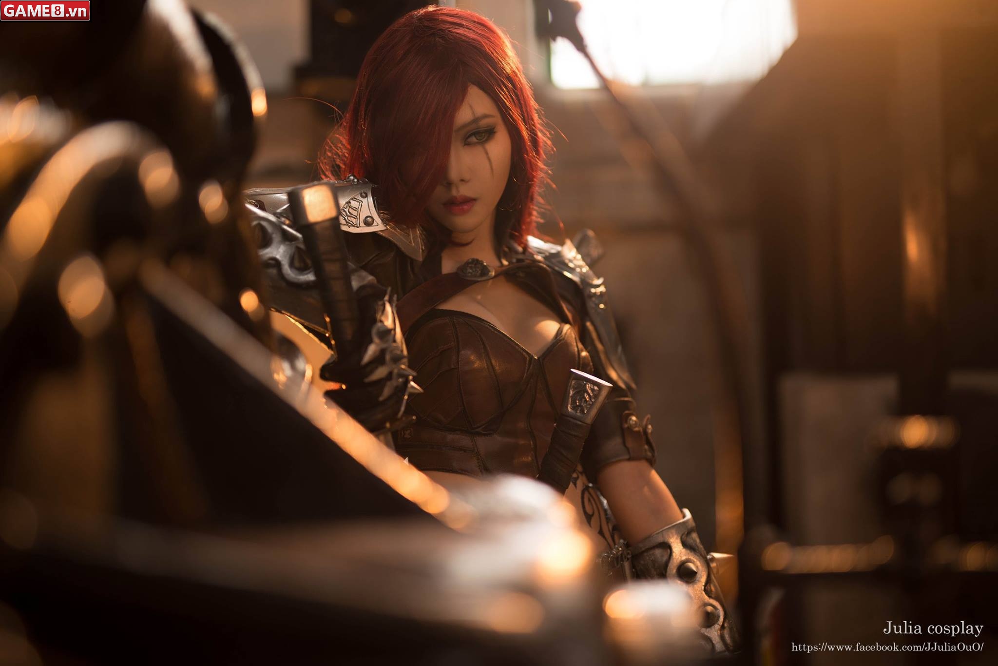 LMHT: Khởi đầu ngày mới với bộ ảnh Cosplay Katarina đẹp choáng váng