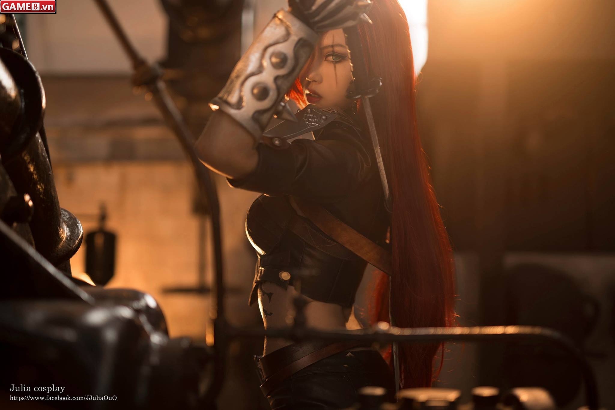 LMHT: Khởi đầu ngày mới với bộ ảnh Cosplay Katarina đẹp choáng váng