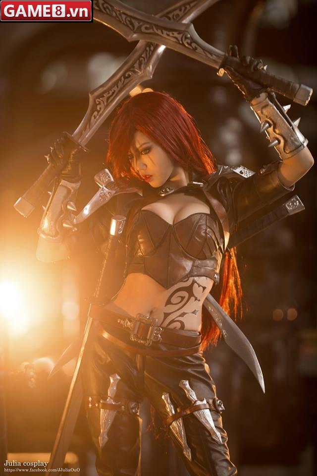 LMHT: Khởi đầu ngày mới với bộ ảnh Cosplay Katarina đẹp choáng váng