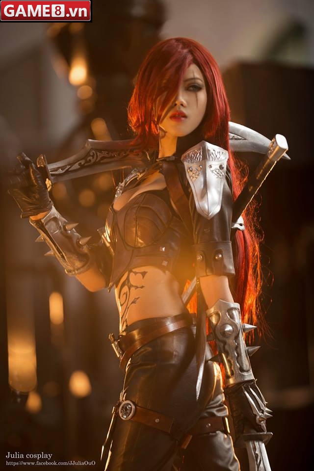 LMHT: Khởi đầu ngày mới với bộ ảnh Cosplay Katarina đẹp choáng váng