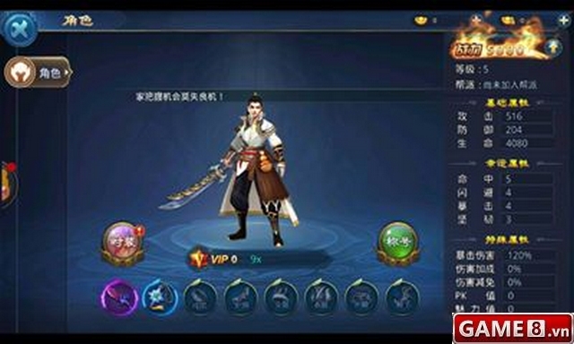 kiếm vũ mobile