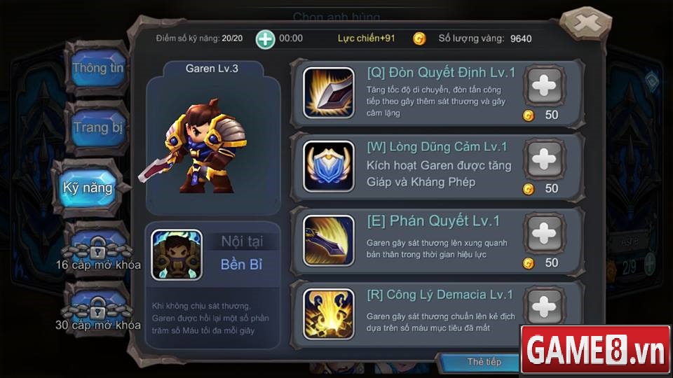 Siêu Thần LOL: "Tướng free" Garen có phải là tướng phế?