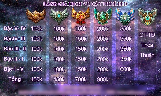Riot đổi luật, giờ đây phải "cực giàu" mới đủ tiền nhờ cày thuê giữ hạng từ Cao Thủ trở lên